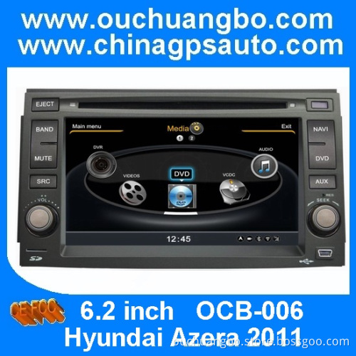 Ouchuangbo Auto DVD Multimedia Kit for Hyundai Azera 2011 S100 Platform 3G wifi Bluetooth